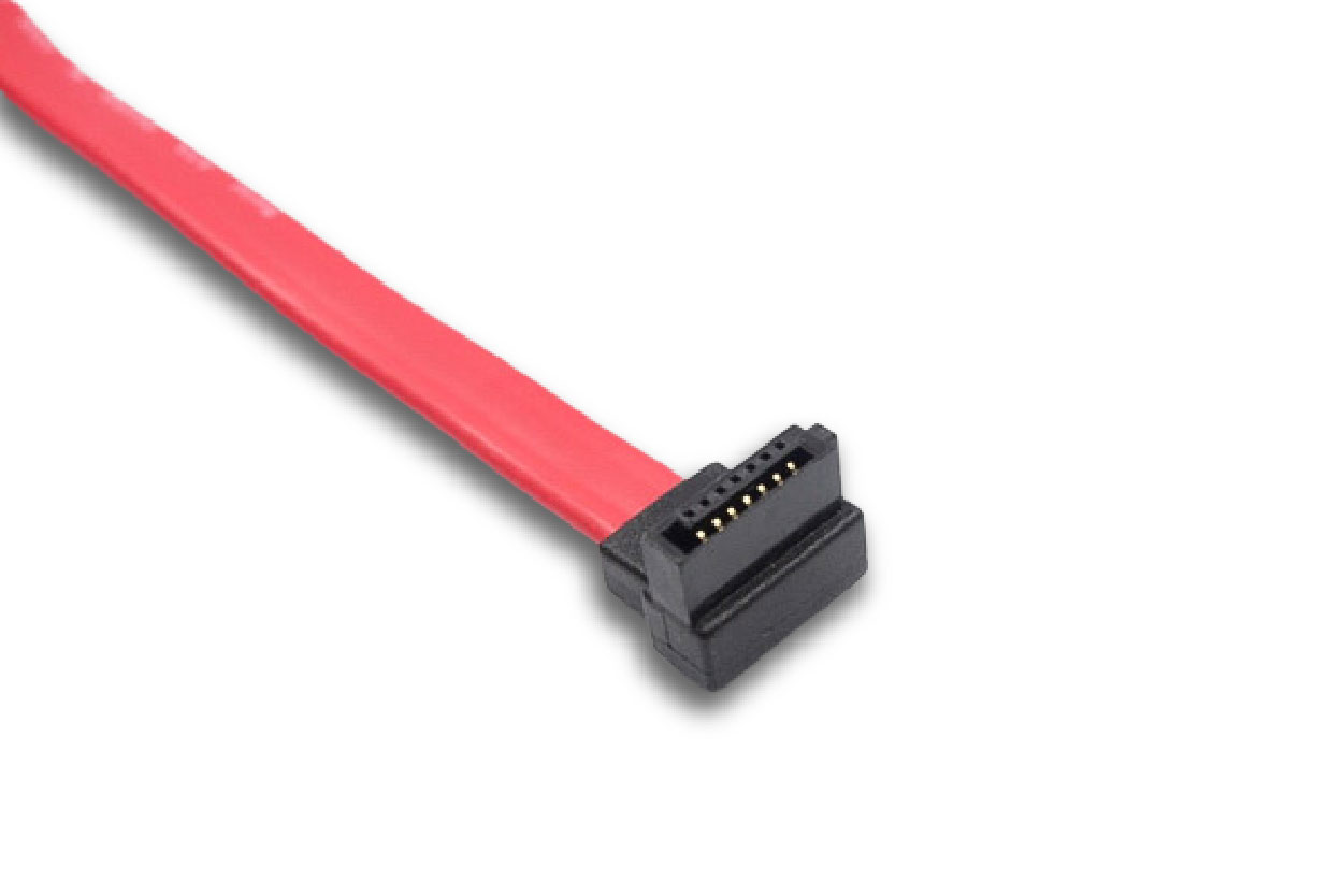 SATA 7P 連接線線材加工與組裝