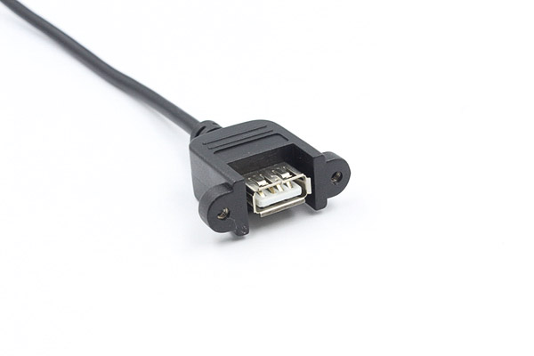 USB AF帶耳連接線線材加工與組裝